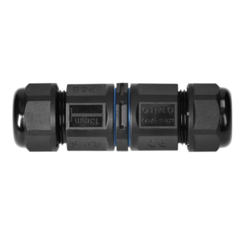 KONEKTOR PROSTY ORNO OR-AE-13621 KABLOWY IP68 Z SZYBKOZŁĄCZKĄ